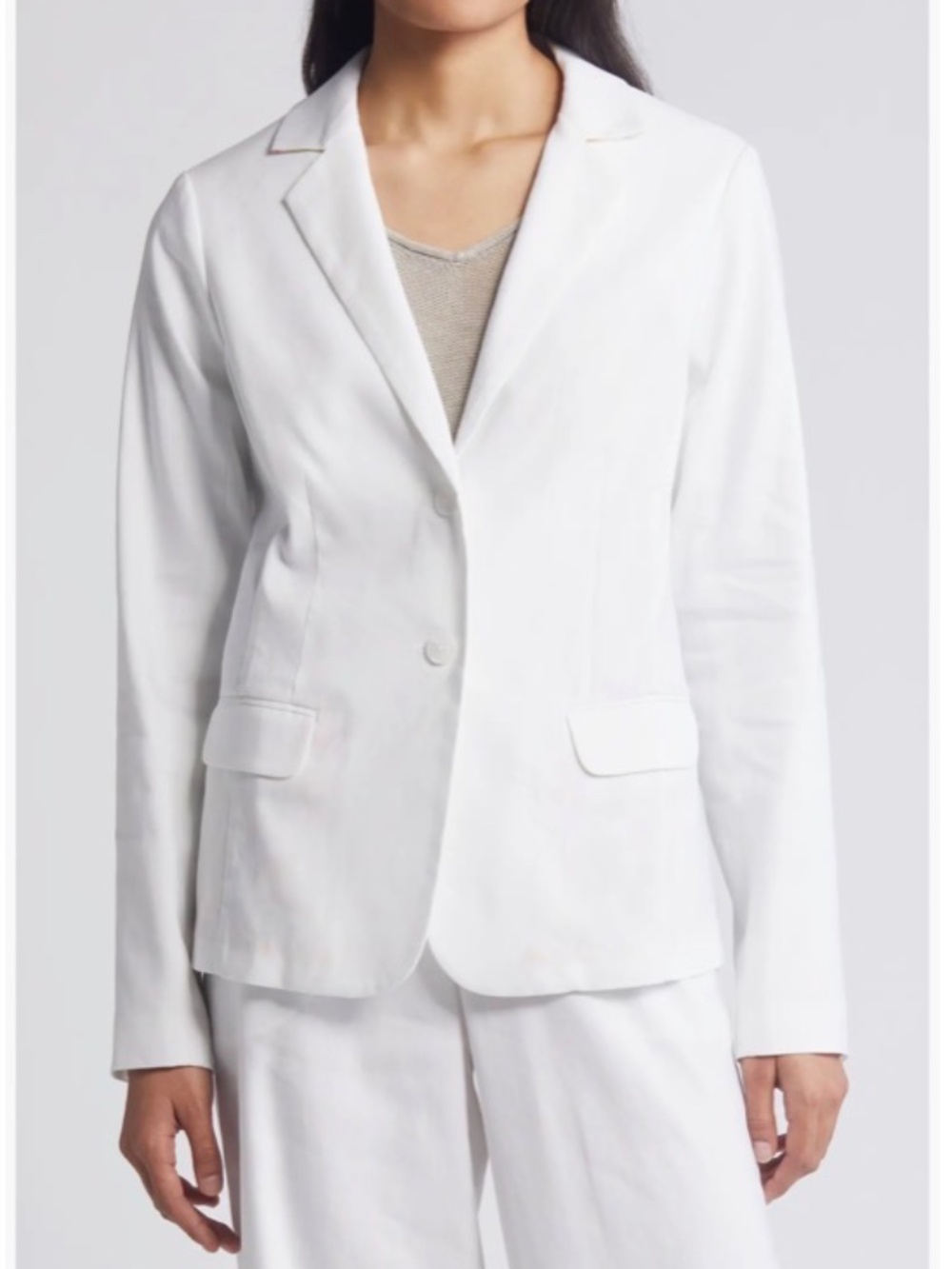 Tommy Bahama PALOMA COAST Linen Blend White Blazer Jacket